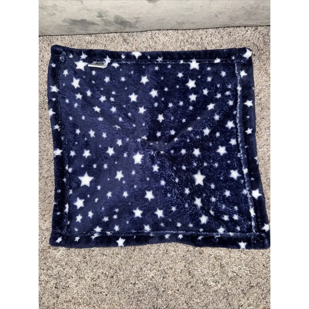 HB Moon Stars Blue White Yellow Plush Lovey 14